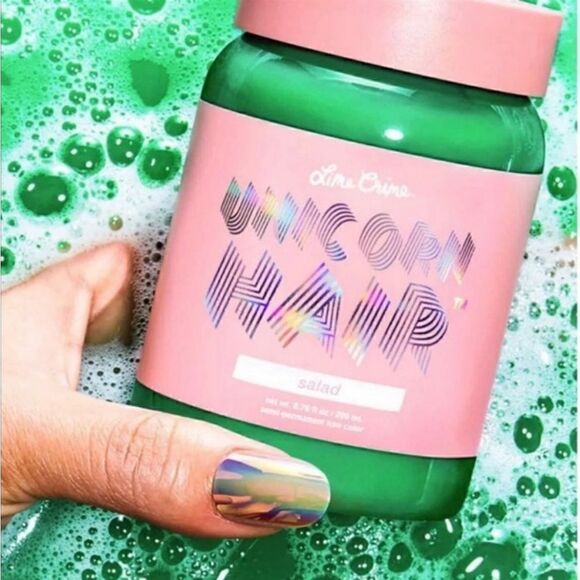 Lime Crime Unicorn Hair Tint - Salad Green - Picture 1 of 6